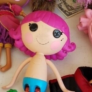 Lala-opssie Doll Pink Hair No Clothing Inclueded